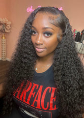 Burmese Curly HD Frontal Wig